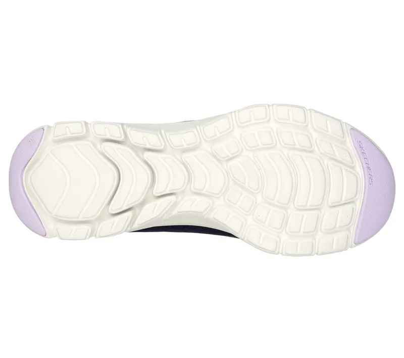 Skechers Flex Appeal 4.0 – Coated Fidelity – Marine / Aqua (149298-NVAQ)
