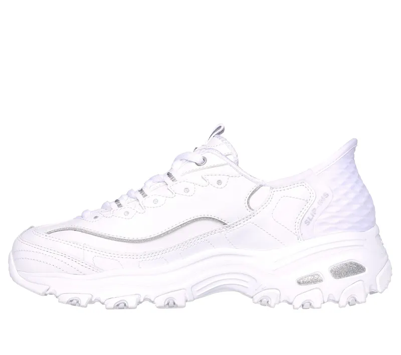 Skechers Skechers Slip-ins: D’Lites – New Scene – Wit / Zilver (150031-WSL)