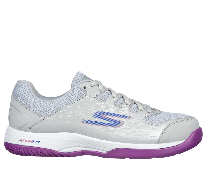 Skechers Viper Court – Pickleball – Grijs / Purper (172070-GYPR)