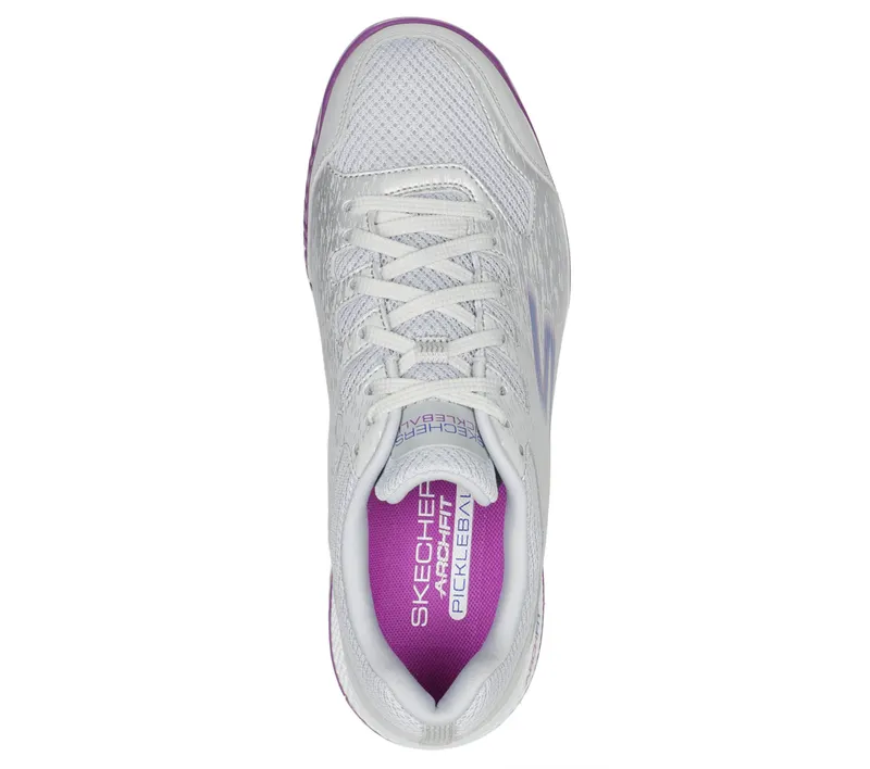 Skechers Viper Court – Pickleball – Grijs / Purper (172070-GYPR)