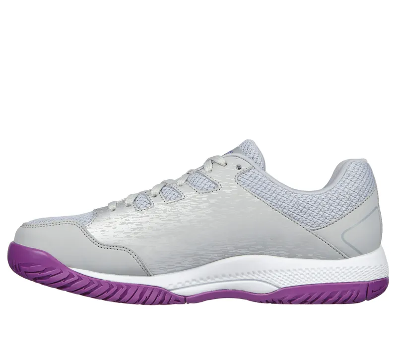 Skechers Viper Court – Pickleball – Grijs / Purper (172070-GYPR)