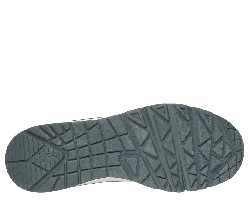 Skechers Uno – Retro One – Wit / Groente (183020-WGR)