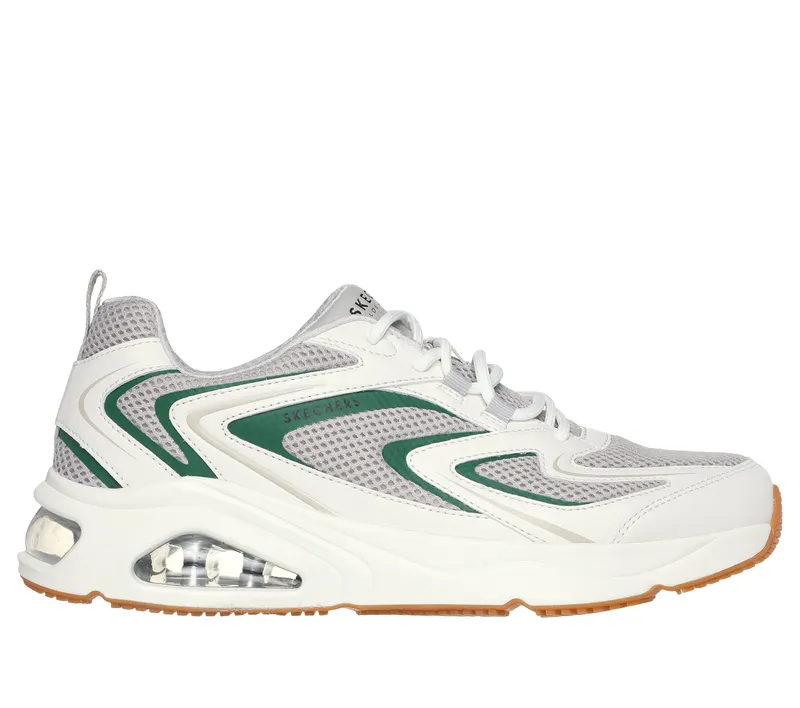 Skechers Tres-Air Uno – Run On Air – Wit / Grijs (183081-WGY)