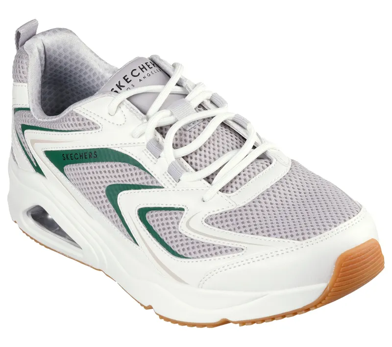 Skechers Tres-Air Uno – Run On Air – Wit / Grijs (183081-WGY)
