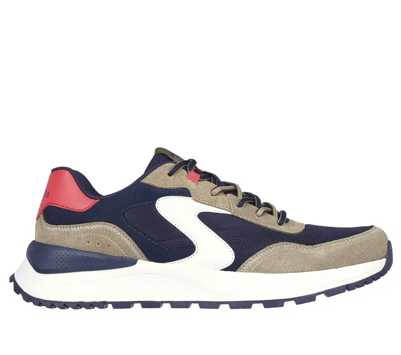 Skechers Fury – Fury Lace Low – Marine / Bruinen (183265-NVTN)