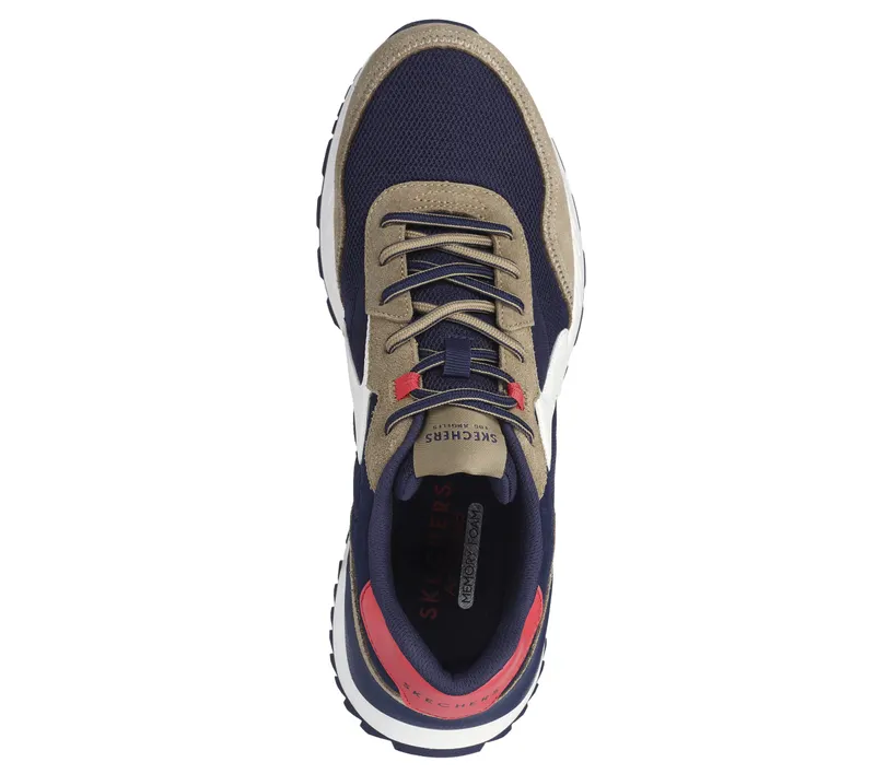 Skechers Fury – Fury Lace Low – Marine / Bruinen (183265-NVTN)
