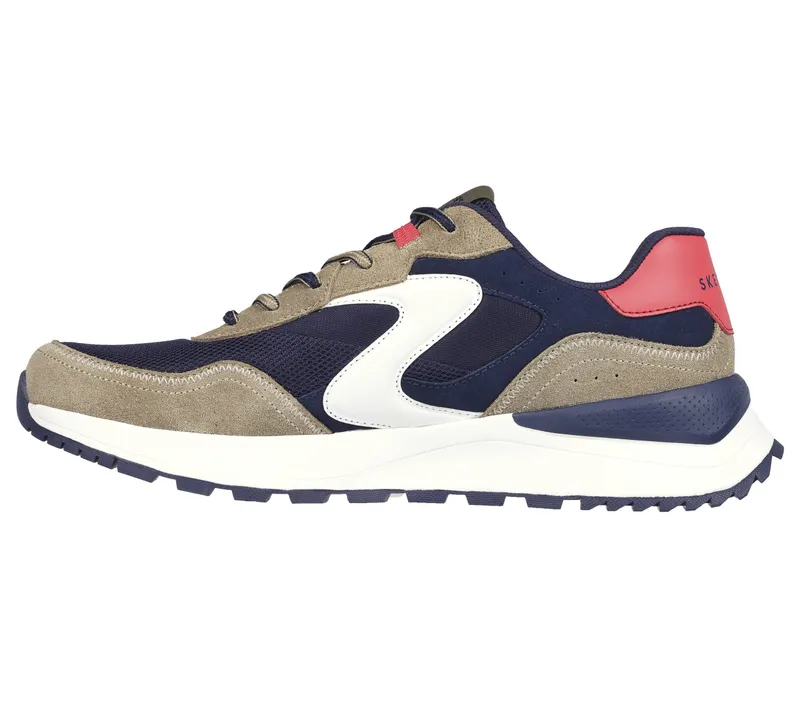 Skechers Fury – Fury Lace Low – Marine / Bruinen (183265-NVTN)