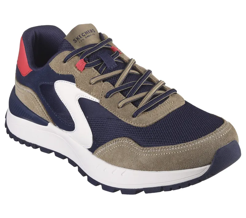 Skechers Fury – Fury Lace Low – Marine / Bruinen (183265-NVTN)
