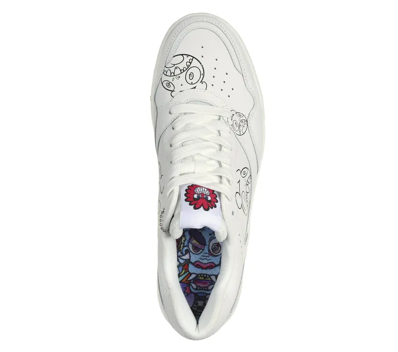 Skechers Vexx: Koopa Court – Volley Vexx Gasp – Wit (183503-WHT)
