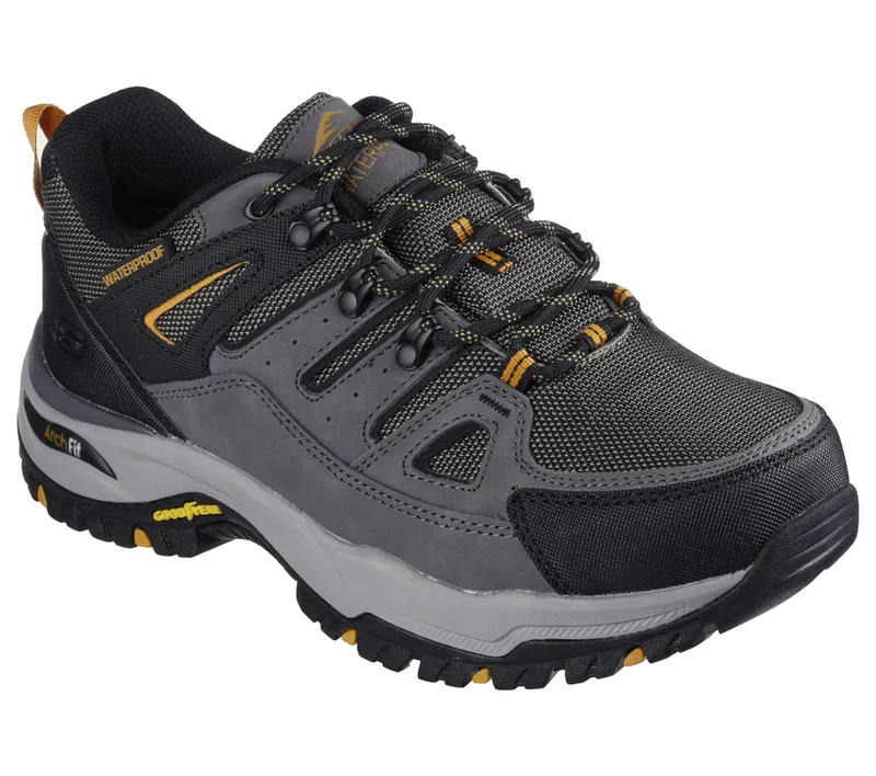 Skechers Relaxed Fit: Arch Fit Dawson – Argosa – Houtskool (204630-CHAR)
