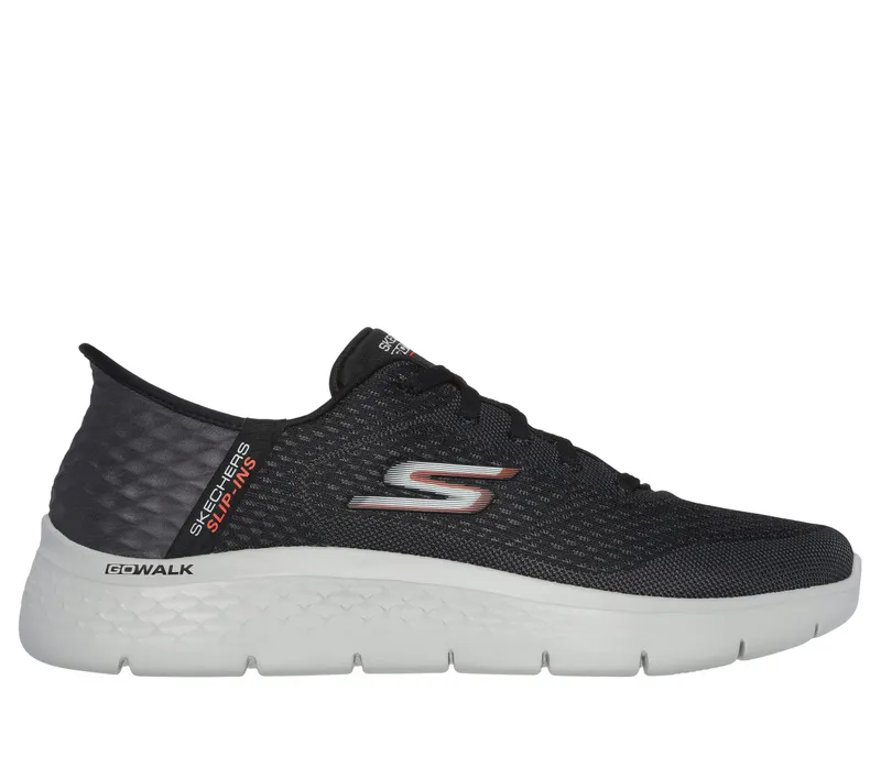 Skechers Skechers Slip-ins: GO WALK Flex – New World – Zwart / Oranje (216505-BKOR)