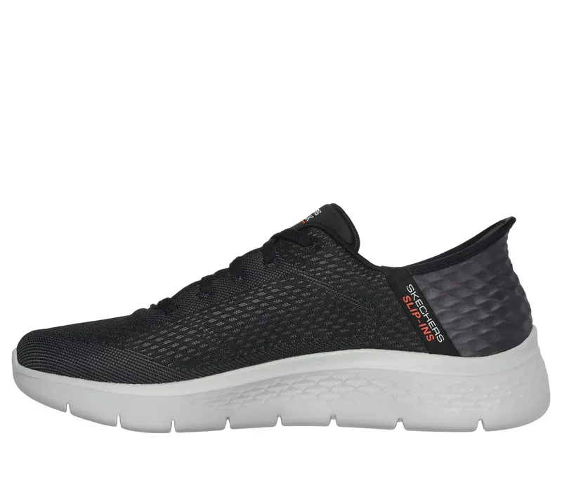 Skechers Skechers Slip-ins: GO WALK Flex – New World – Zwart / Oranje (216505-BKOR)