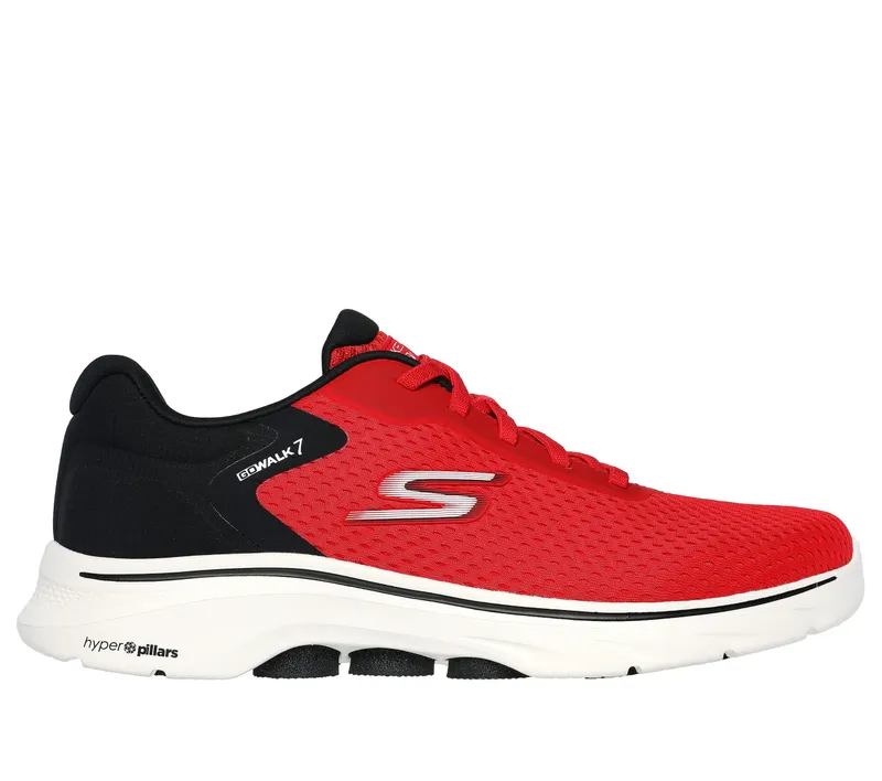 Skechers GO WALK 7 – The Construct – Rood / Zwart (216636-RDBK)