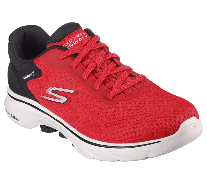 Skechers GO WALK 7 – The Construct – Rood / Zwart (216636-RDBK)