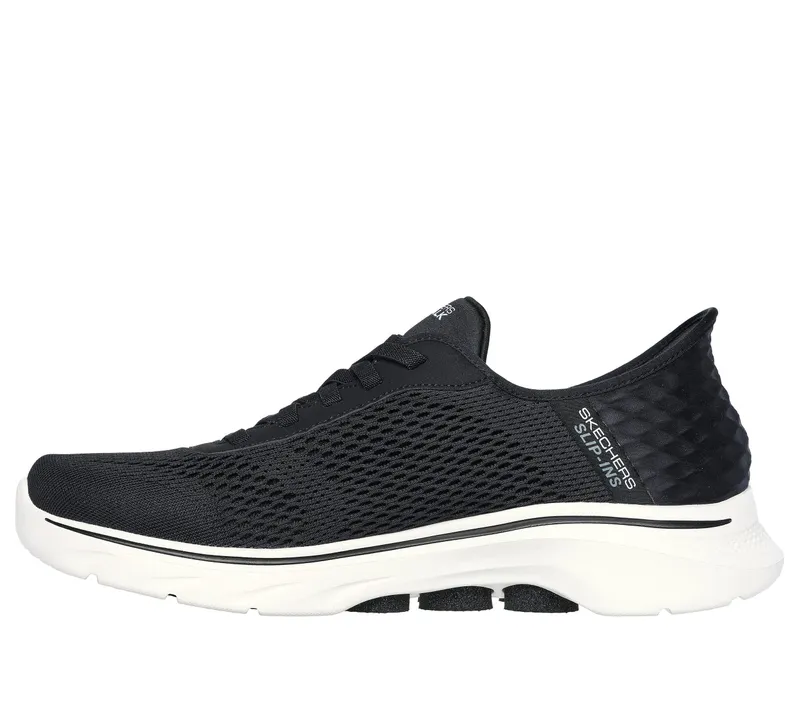 Skechers Skechers Slip-ins: GO WALK 7 – Free Hand 2 – Zwart / Wit (216648-BKW)
