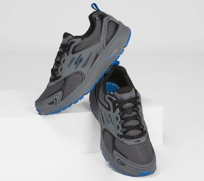 Skechers Skechers GOrun Consistent – Houtskool / Blauw (220034-CCBL)