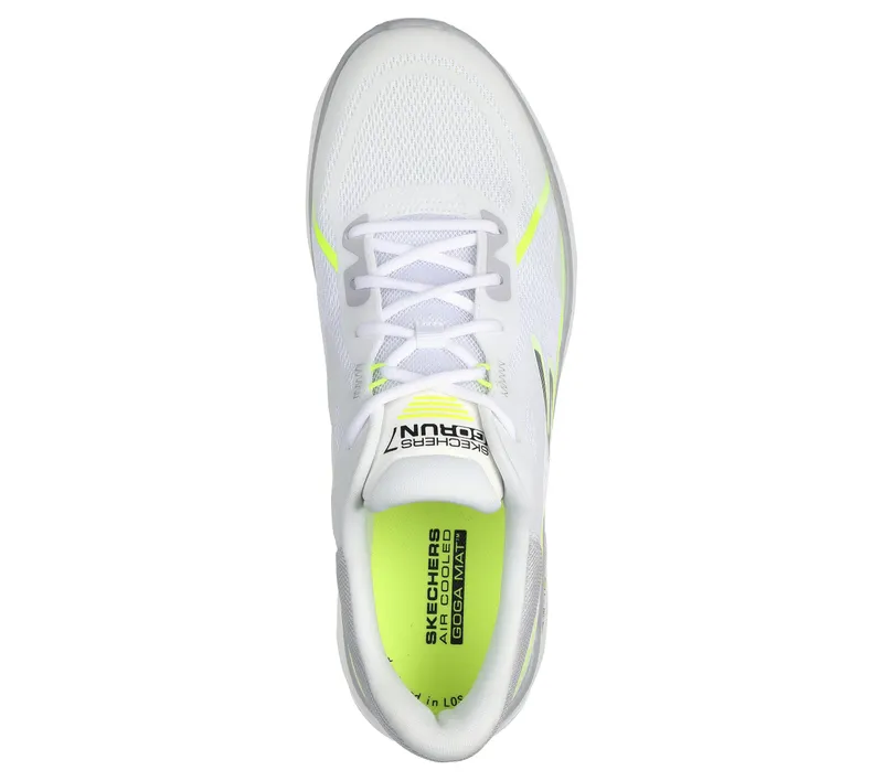 Skechers GO RUN 7.0 – Interval – Wit / Grijs (220646-WGY)