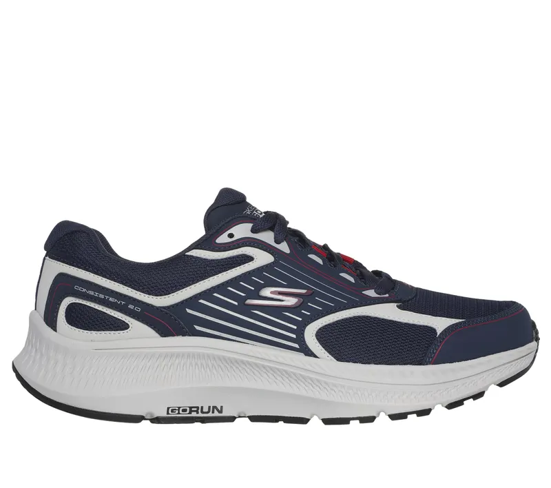 Skechers GO RUN Consistent 2.0 – Marine / Rood (220866-NVRD)