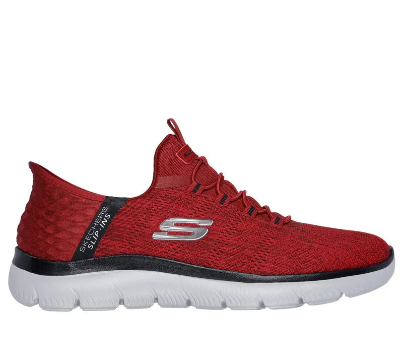 Skechers Skechers Slip-ins: Summits – Key Pace – Rood / Zwart (232469-RDBK)