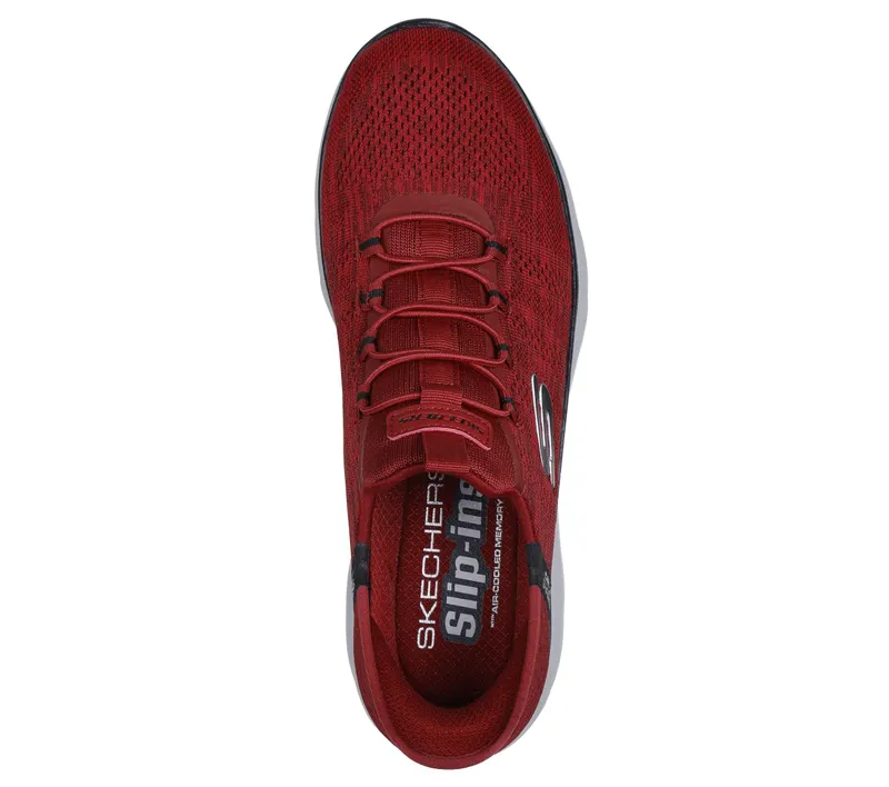 Skechers Skechers Slip-ins: Summits – Key Pace – Rood / Zwart (232469-RDBK)