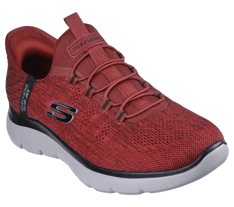 Skechers Skechers Slip-ins: Summits – Key Pace – Rood / Zwart (232469-RDBK)