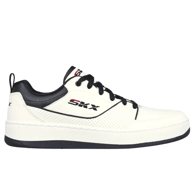 Skechers Sport Court 92 – Ottoman – Wit / Zwart (232472-WBK)