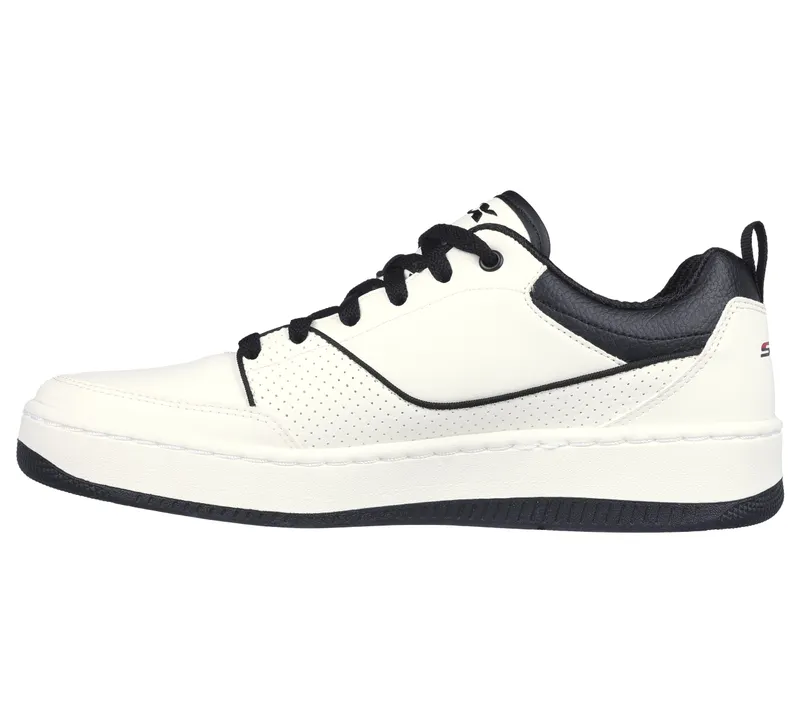 Skechers Sport Court 92 – Ottoman – Wit / Zwart (232472-WBK)
