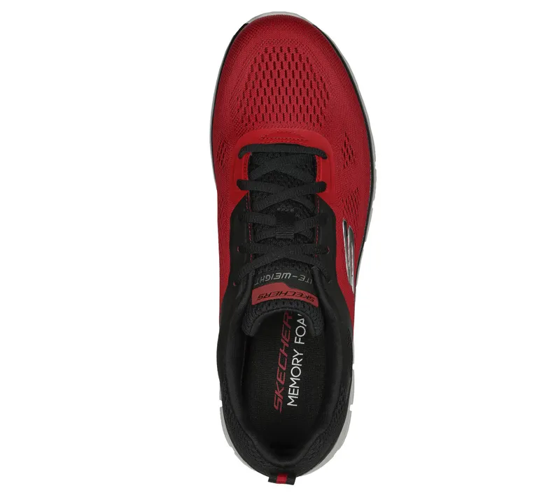 Skechers Track – Broader – Rood / Zwart (232698-RDBK)