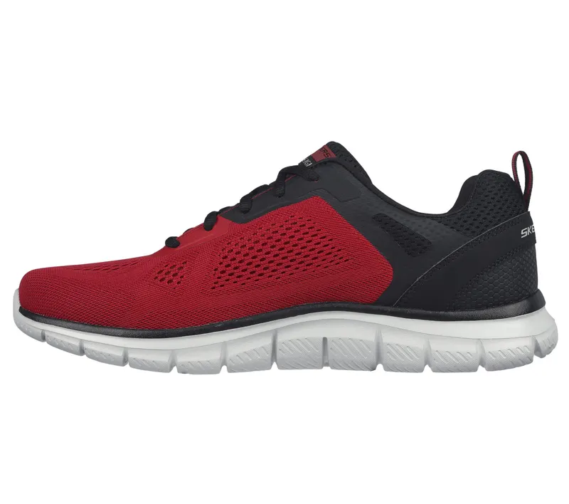 Skechers Track – Broader – Rood / Zwart (232698-RDBK)