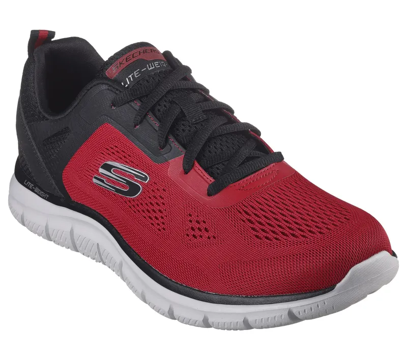Skechers Track – Broader – Rood / Zwart (232698-RDBK)