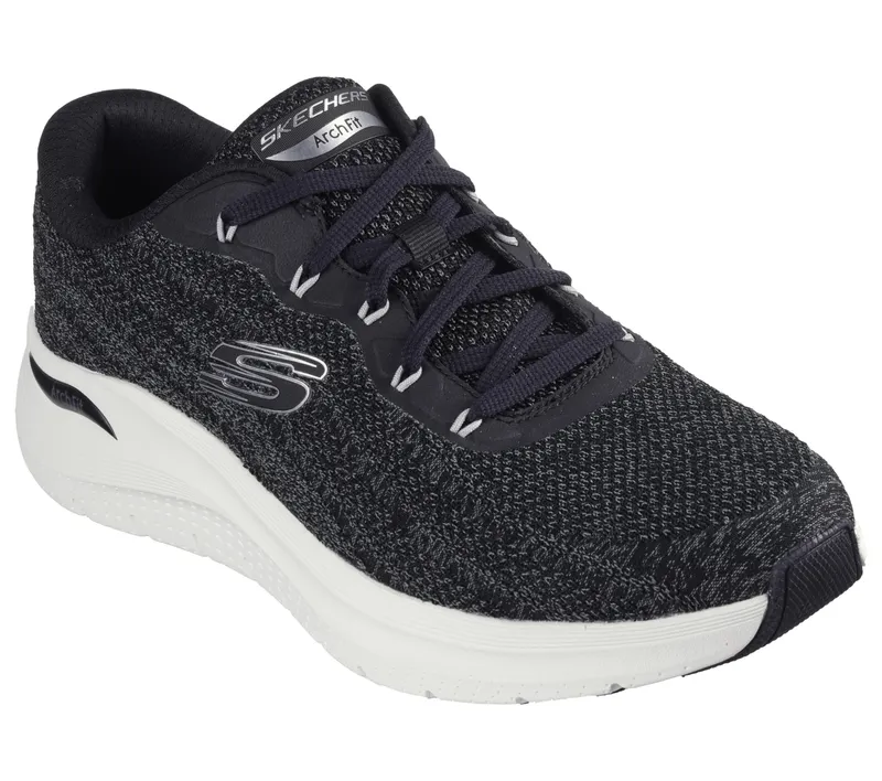Skechers Arch Fit 2.0 – Road Wave – Zwart / Wit (232701-BKW)