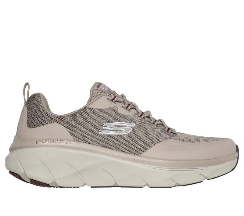 Skechers Relaxed Fit: D’Lux Walker 2.0 – Steadyway – Taupe (232719-TPE)
