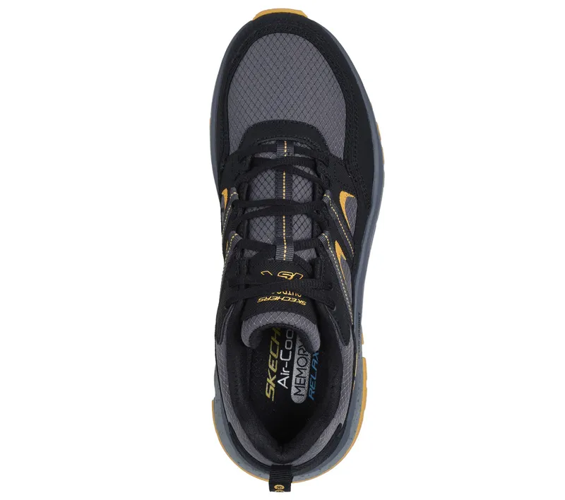 Skechers Relaxed Fit: D’Lux Journey – Zwart / Geel (237192-BKYL)