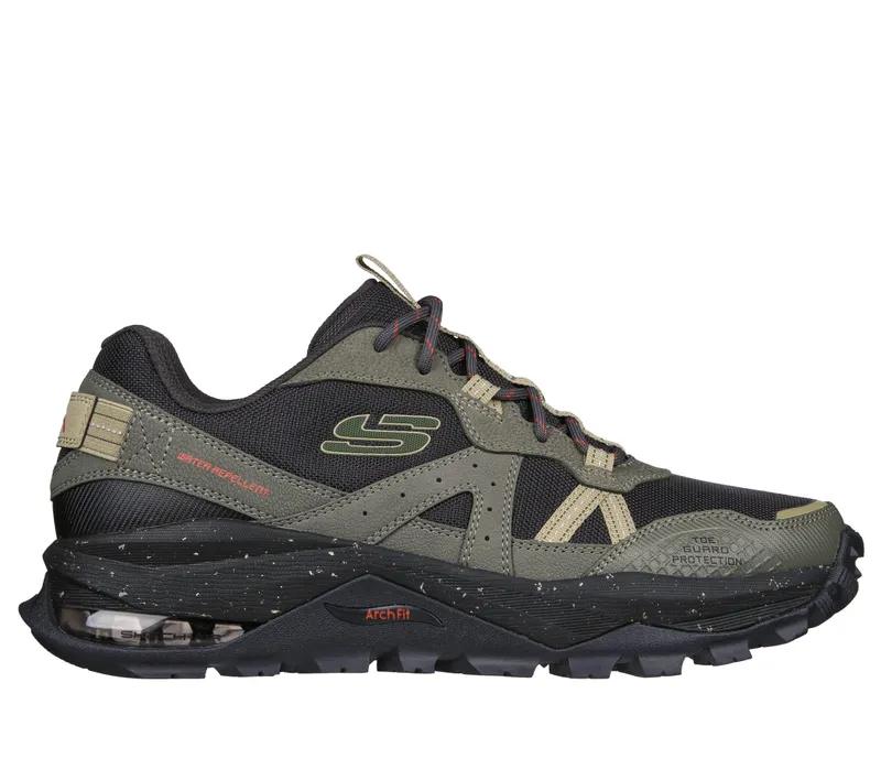 Skechers Arch Fit Trail Air – Olijf / Zwart (237550-OLBK)