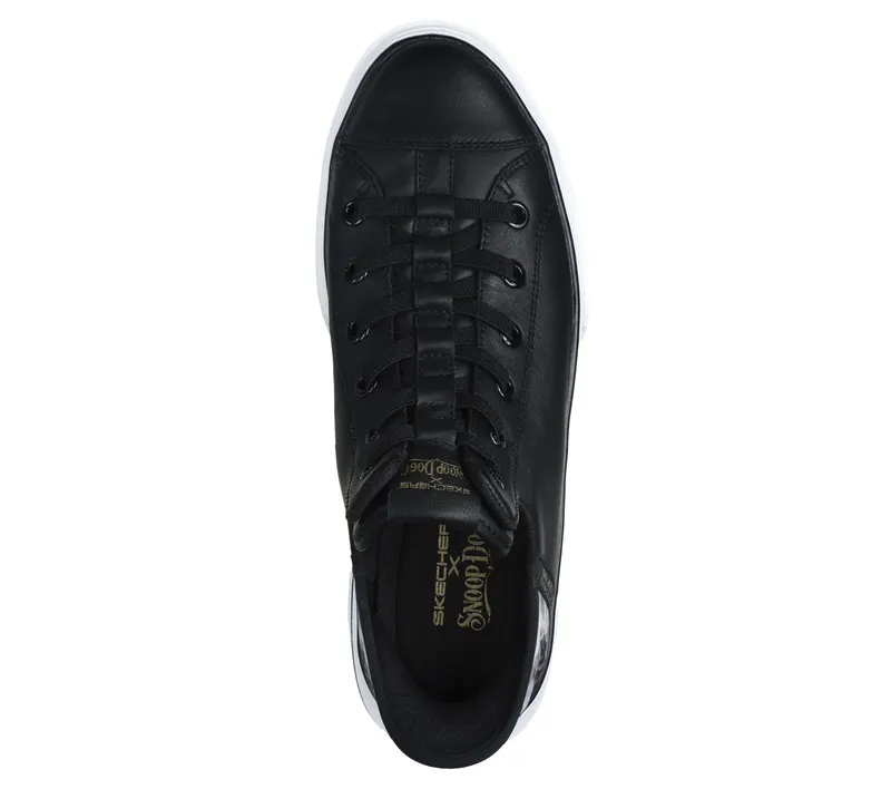 Skechers Premium Leather Slip-ins Snoop One – OG – Zwart / Wit (251016-BKW)