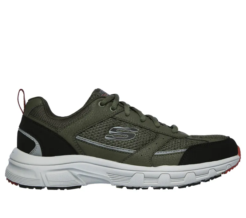Skechers Relaxed Fit: Oak Canyon – Verketta – Olijf / Zwart (51898-OLBK)