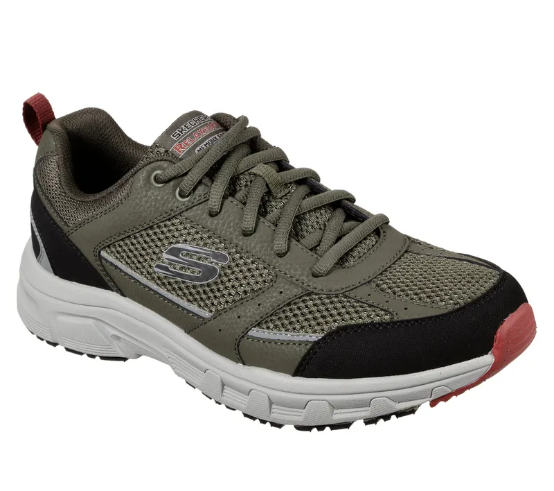 Skechers Relaxed Fit: Oak Canyon – Verketta – Olijf / Zwart (51898-OLBK)