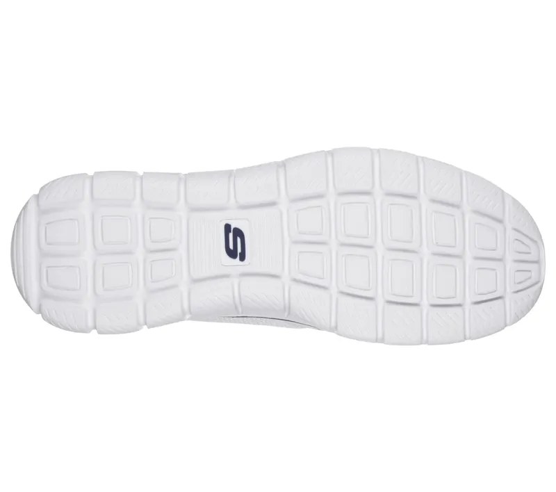 Skechers Track – Wit / Marine (52631-WNV)