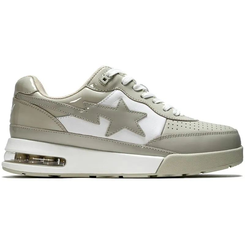 A Bathing Ape Bape Road Sta Beige White (1J20-191-009-BEI / 001FWJ201009I-BEI)