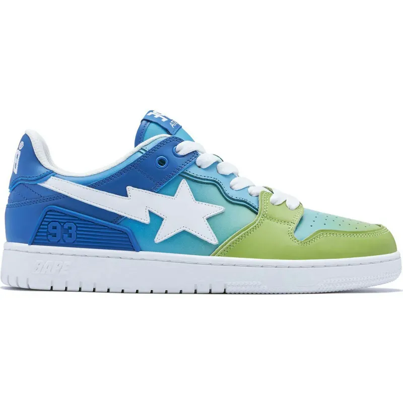 A Bathing Ape Bape SK8 Sta Blue Gradient (1J30-191-023-BLU / 001FWJ301023I-BLU)