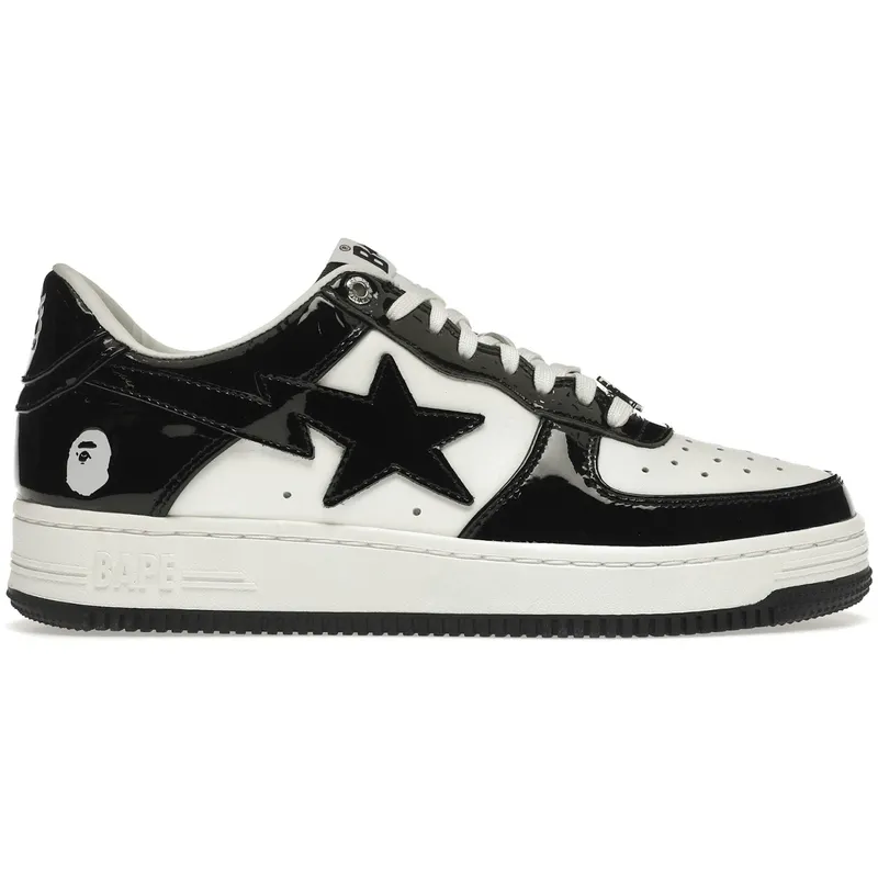 A Bathing Ape Bape Sta Low Black (001FWH701001-BLK/1H70191001-BLK)