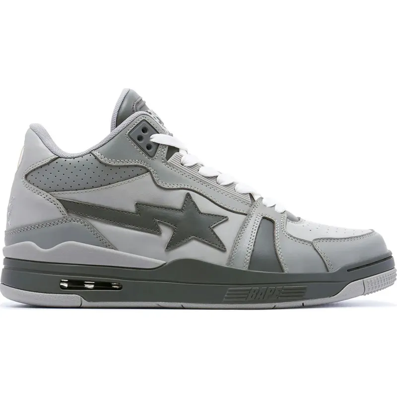 A Bathing Ape Clutch Sta Grey (1J30-191-020-GRA / 001FWJ301020I-GRA)