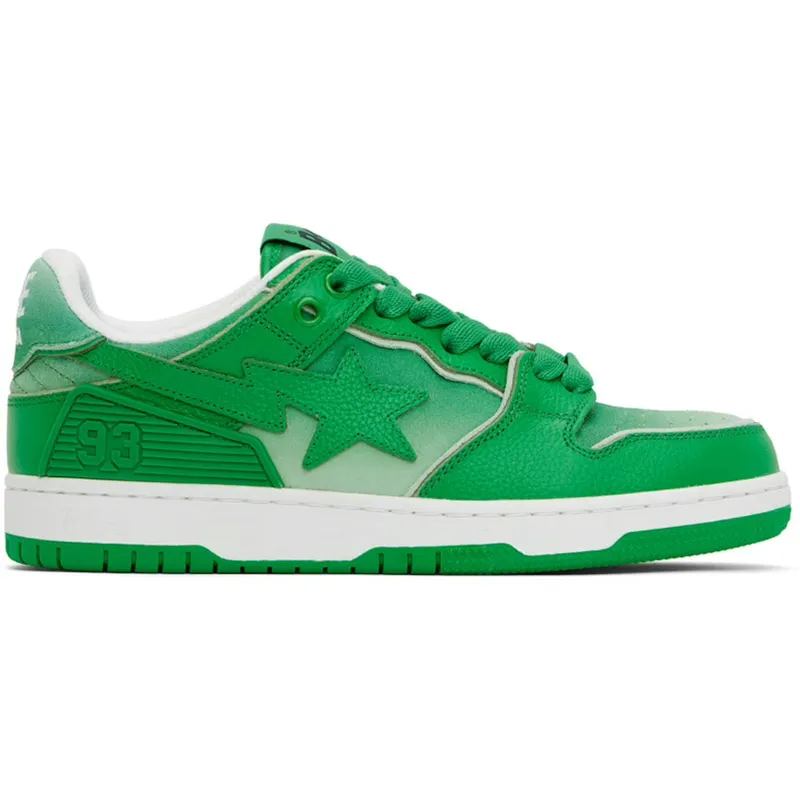 A Bathing Ape Sk8 Sta #4 Green (1J80-191-058-GRN/001FWJ802058I-GRN)