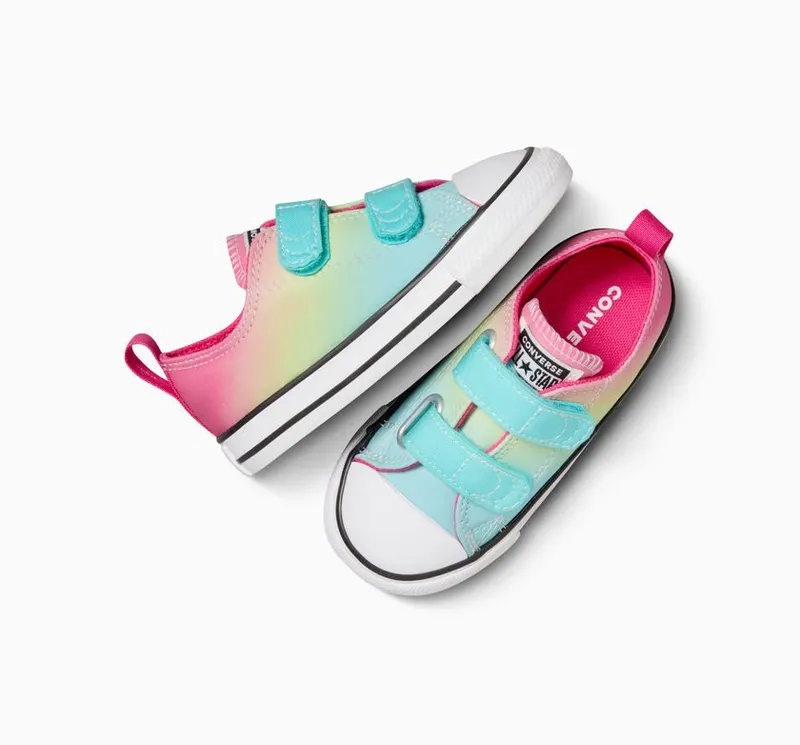 Converse Chuck Taylor All Star Easy-On Bright Ombre Triple Cyan/chaos Fuchsia (A07423C)