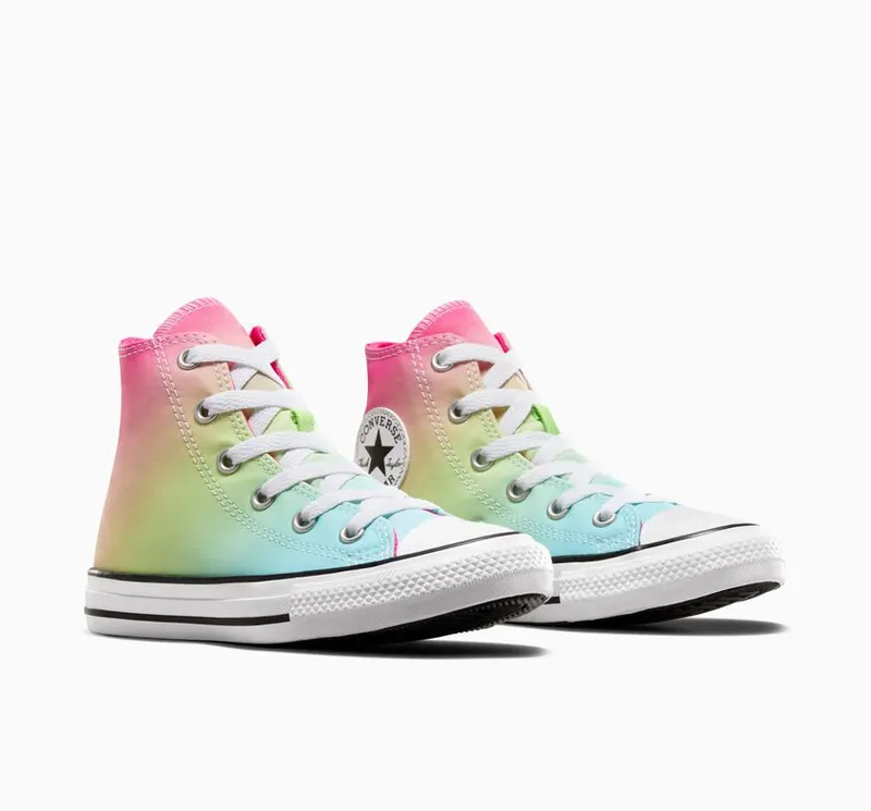 Converse Chuck Taylor All Star Bright Ombre Triple Cyan/chaos Fuchsia (A08748C)