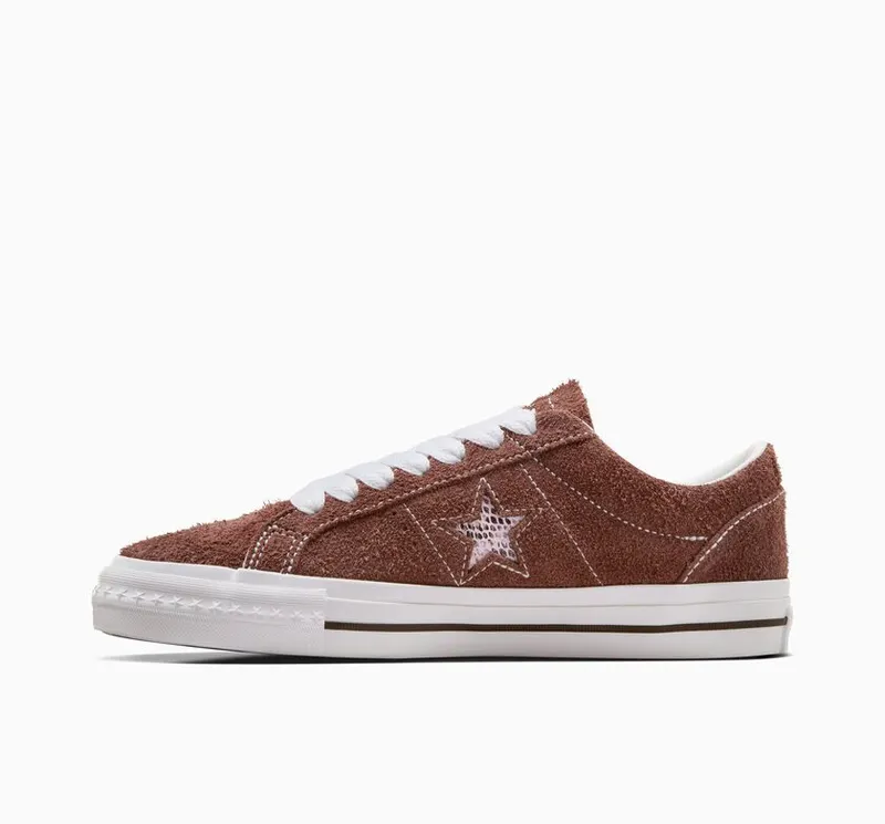 Converse Converse CONS x Quartersnacks One Star Pro Dark Clove/wit/cherry (A09554C)