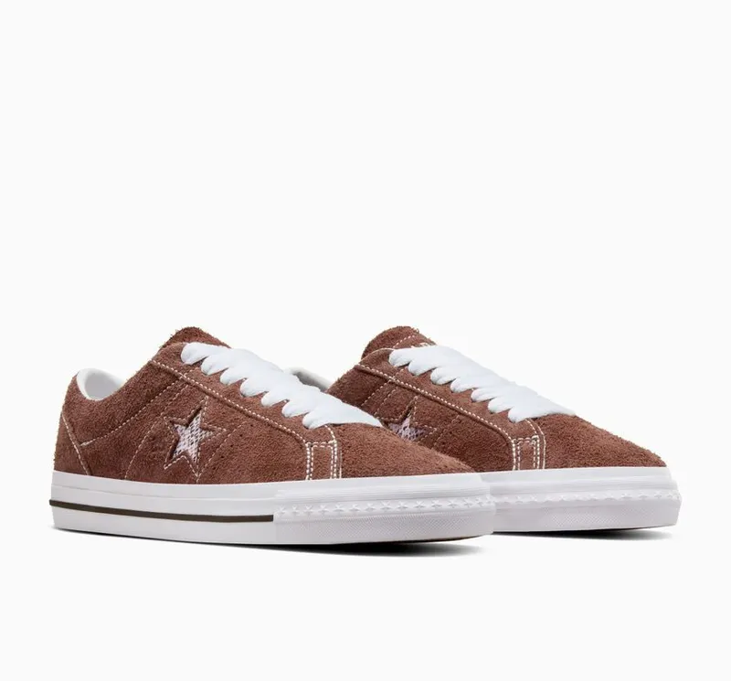 Converse Converse CONS x Quartersnacks One Star Pro Dark Clove/wit/cherry (A09554C)