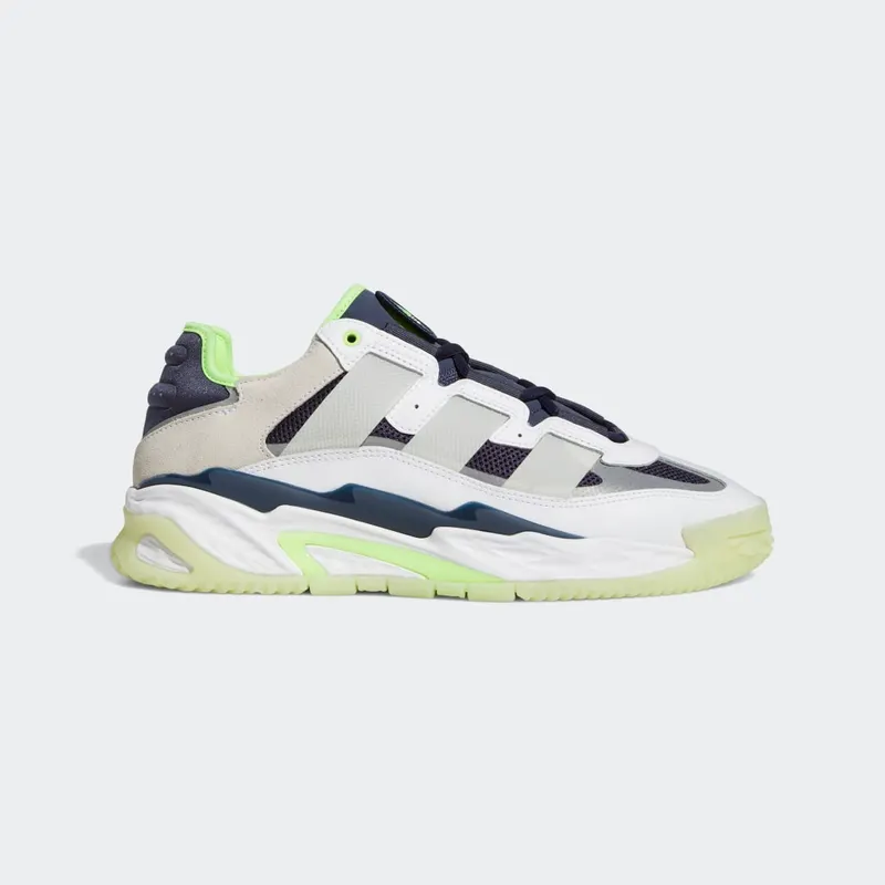 adidas Niteball Cloud White / Shadow Navy / Signal Green (GY8564)