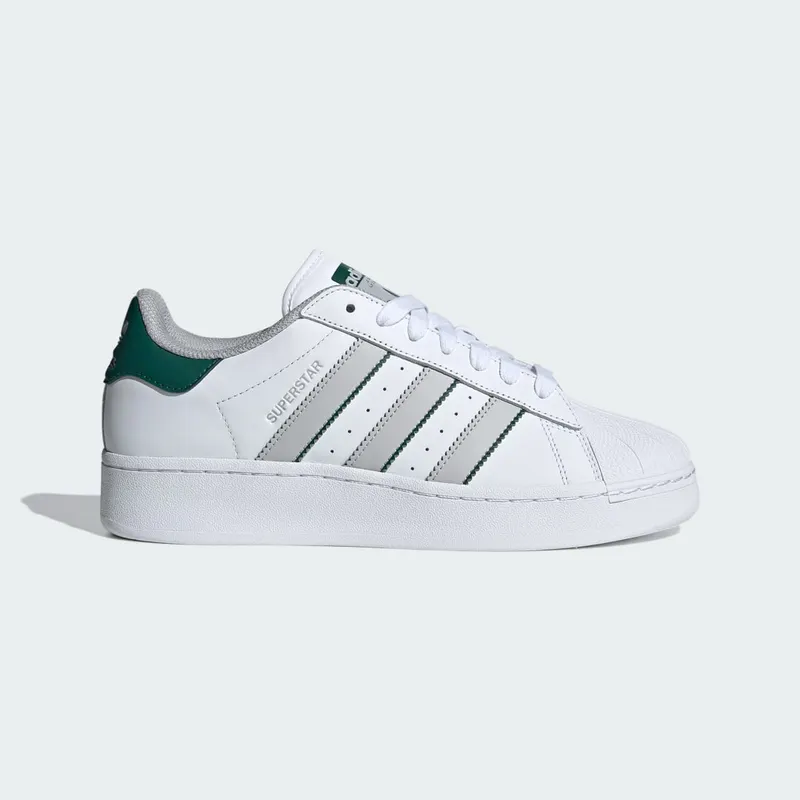 adidas Superstar XLG Cloud White / Grey Two / Collegiate Green (IE0763)