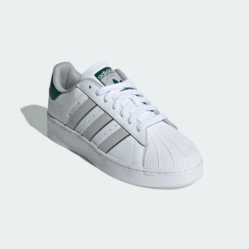 adidas Superstar XLG Cloud White / Grey Two / Collegiate Green (IE0763)